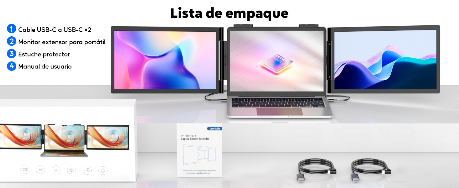 Extensor de Pantalla para Laptop