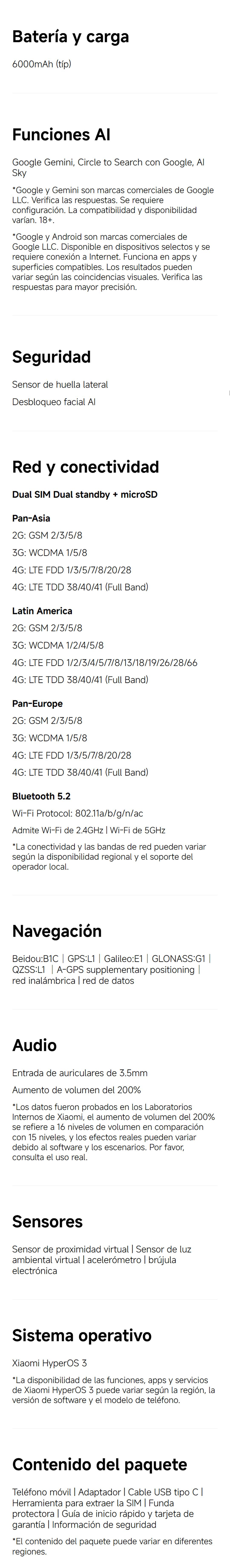 POCO C81 Pro con Redmi Buds 6 Play GRATIS | Pantalla inmersiva de 6.9" | Bater&iacute;a de 6000mAh (t&iacute;p) | Poderoso procesador de ocho n&uacute;cleos | Dise&ntilde;o delgado y sofisticado | C&aacute;mara dual de 13MP con AI