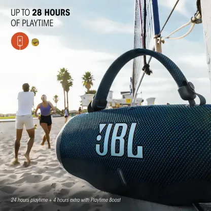 JBL Charge 6 Bocina Bluetooth Portátil con Sonido Potente, Batería de Larga Duración y Resistencia al Agua