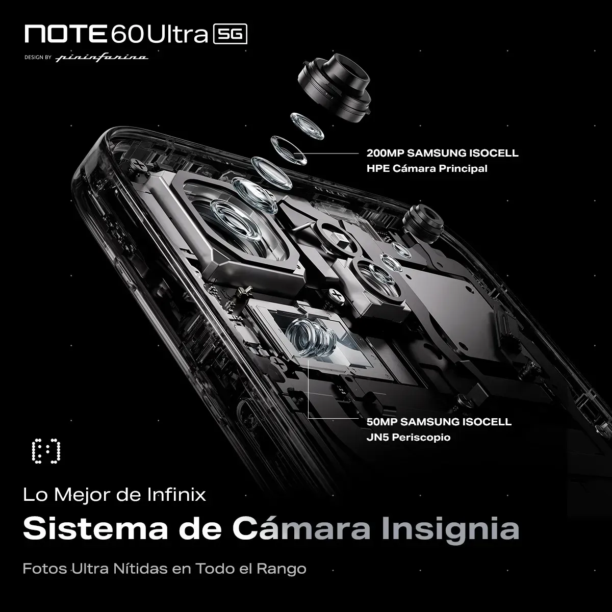 Celular Infinix Note 60 Ultra 12+512gb