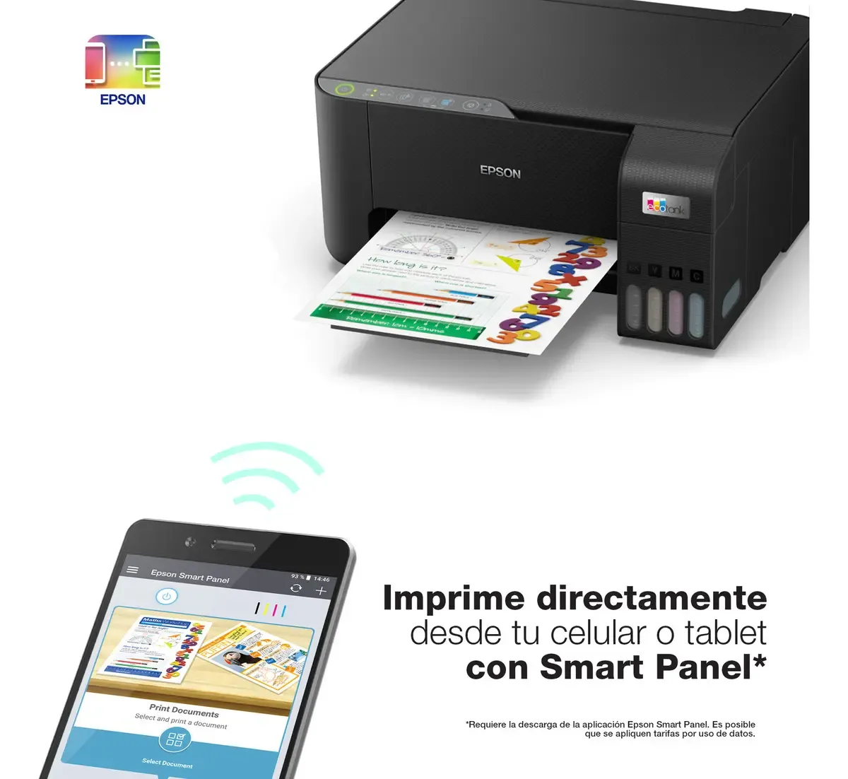 Impresora Multifuncional Epson Ecotank L3250 Mod C11CJ67301 Wi-fi