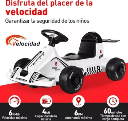 Go Kart Montable Electrico Control Remoto 8 Km/12v7