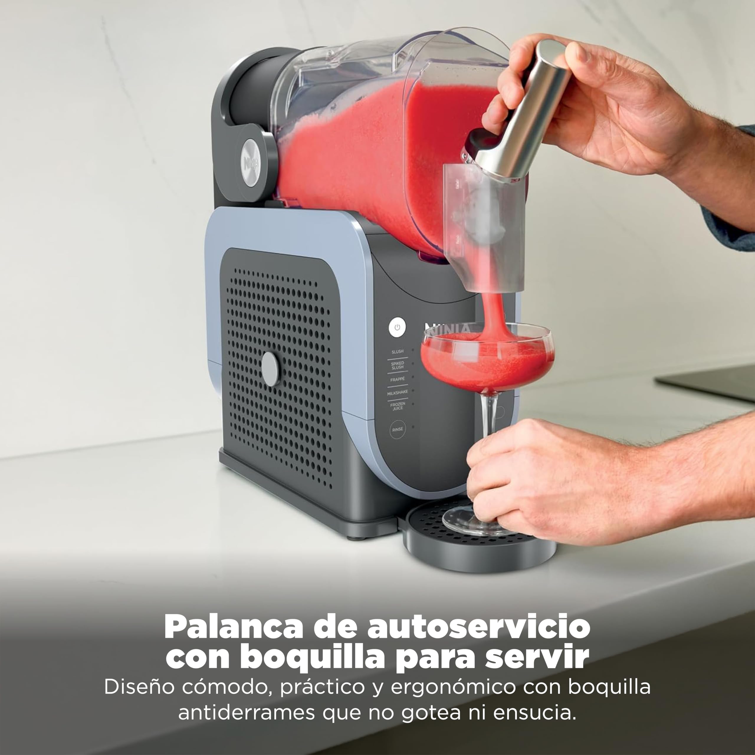 Ninja SLUSHi™ Máquina para Bebidas Congeladas de 2.6 L con 5 Programas Automáticos