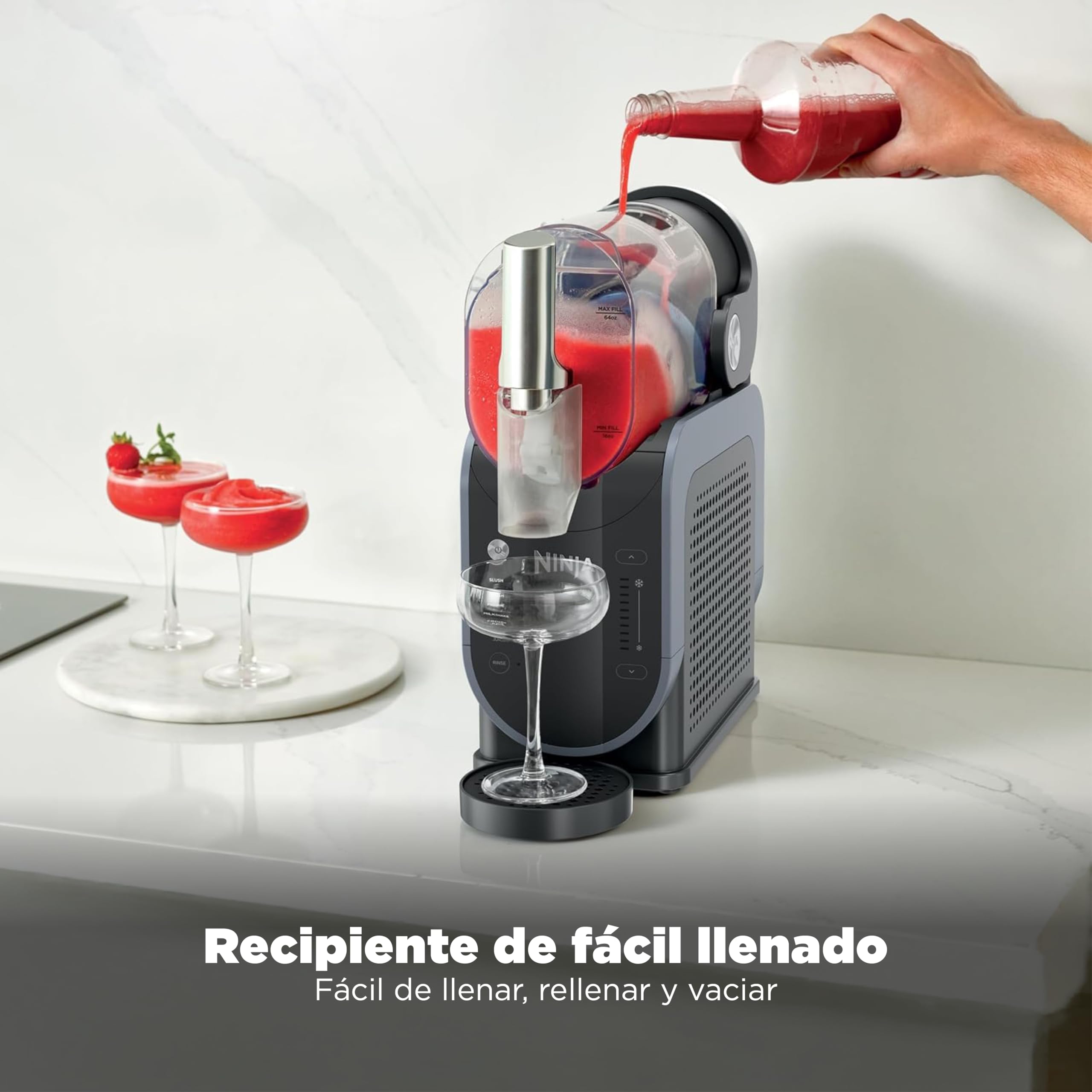 Ninja SLUSHi™ Máquina para Bebidas Congeladas de 2.6 L con 5 Programas Automáticos