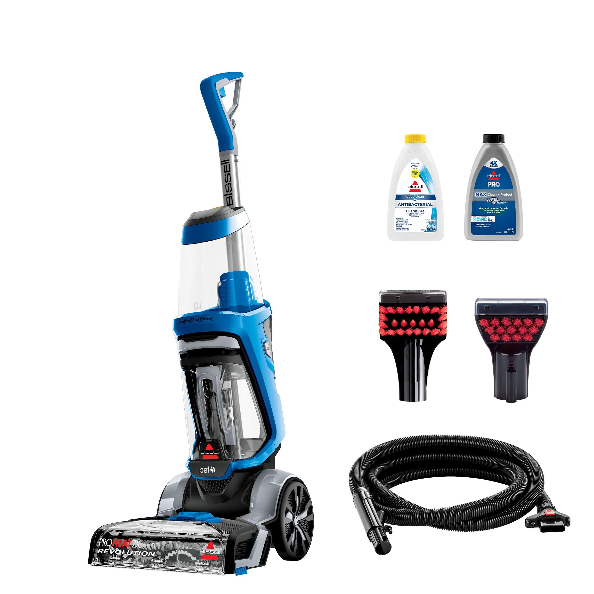 BISSELL Limpiadora de Alfombras de Limpieza Profunda con Tecnología TurboStrength y Secado Rápido