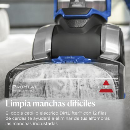 BISSELL Limpiadora de Alfombras de Limpieza Profunda con Tecnología TurboStrength y Secado Rápido