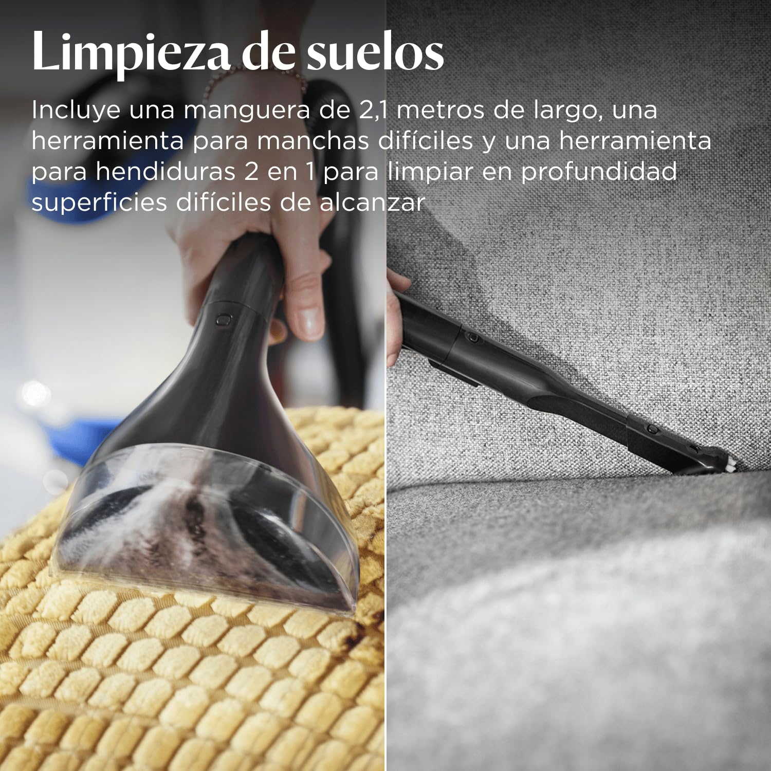 BISSELL Limpiadora de Alfombras de Limpieza Profunda con Tecnología TurboStrength y Secado Rápido