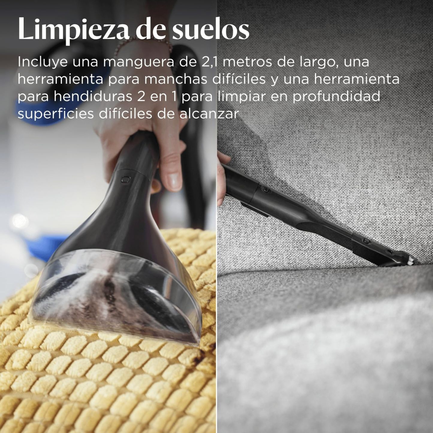 BISSELL Limpiadora de Alfombras de Limpieza Profunda con Tecnología TurboStrength y Secado Rápido