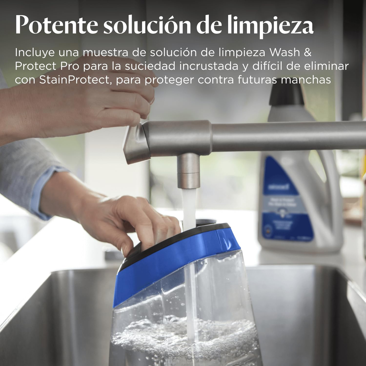 BISSELL Limpiadora de Alfombras de Limpieza Profunda con Tecnología TurboStrength y Secado Rápido