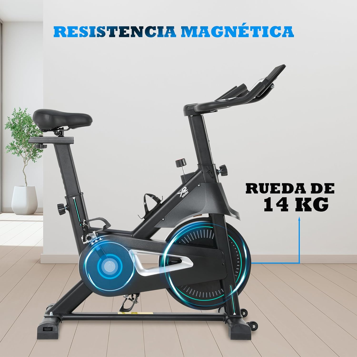 Bicicleta Spinning Kronos: Entrenamiento Intensivo con Tecnología Avanzada, Ajustes Personalizados y Monitoreo Completo para una Experiencia de Fitness Inigualable