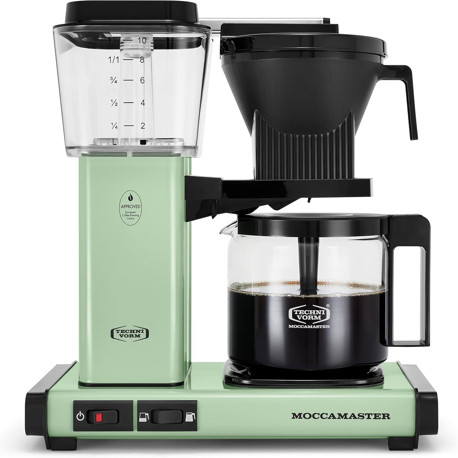 Moccamaster 53948 KBGV Select - Cafetera de 10 tazas, negro mate, 40 onzas, 1.25 l