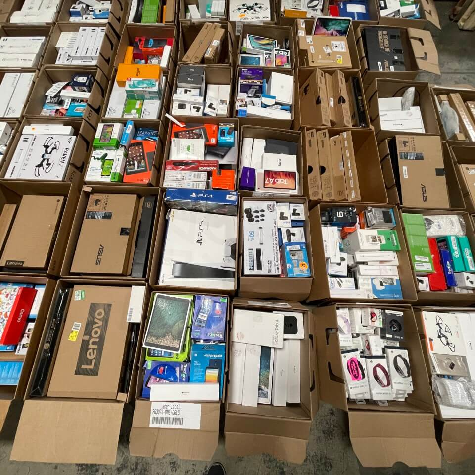 🎁Caja Sorpresa 2024 - Pallets Devueltos de Amazon📱💻🎮