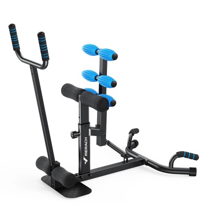 Entrenamiento de glúteos ajustable para entrenamiento en gimnasio en casa, máquina de abdominales para desarrollar abdominales y músculos, banco abdominal, equipo de fitness para flexiones.
