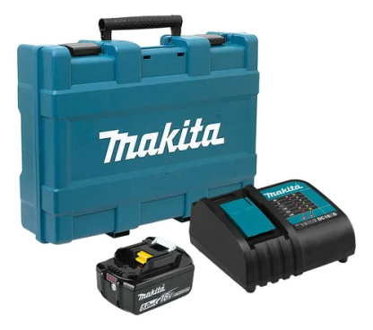 Rotomartillo + Llave Impacto Makita 18v + Linterna + Puntas
