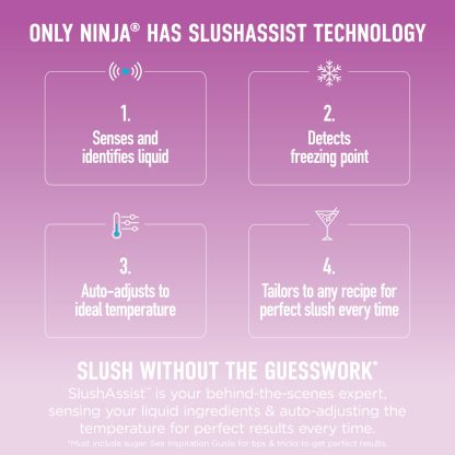 Ninja SLUSHi - Fabricante profesional de bebidas | 7+ porciones | Negro |