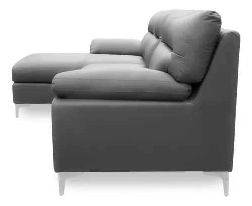 Sala De Piel - Isabela - Esquinera - Sofa Y Chaise Izquierdo