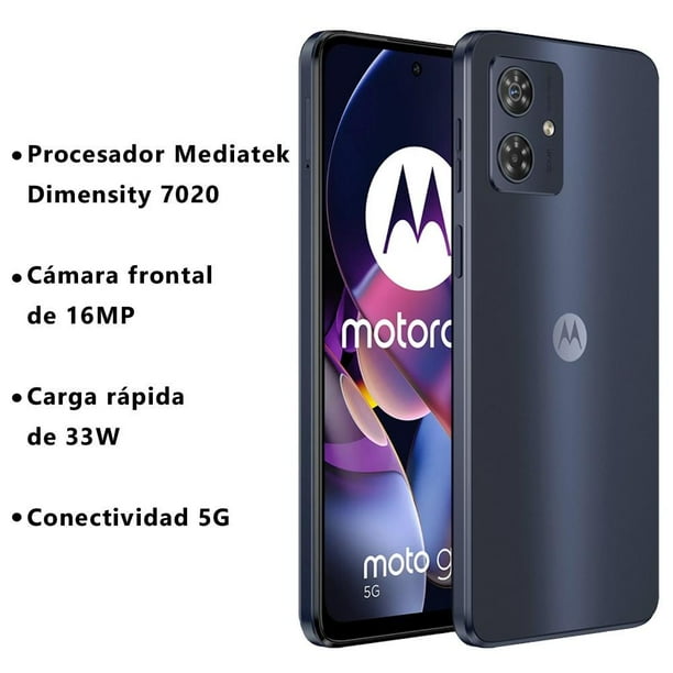 Smartphone Motorola Moto G54 5G 4GB RAM 128GB ROM Negro Desbloqueado.