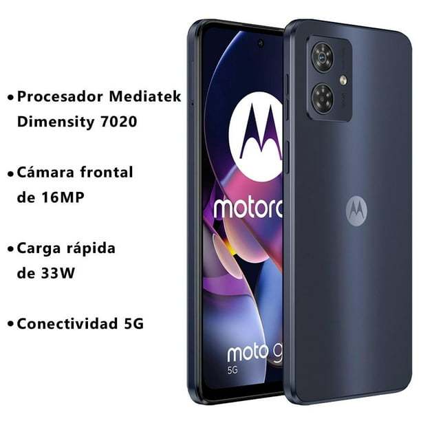 Smartphone Motorola Moto G54 5G 4GB RAM 128GB ROM Negro Desbloqueado.