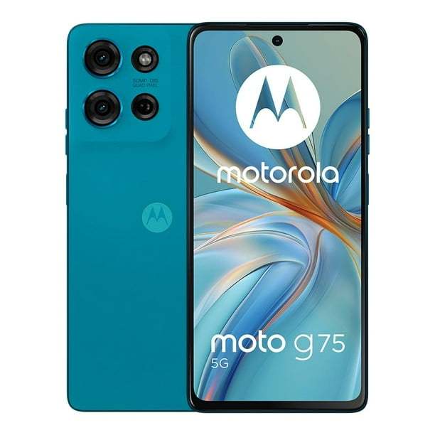 Smartphone Motorola Moto G75 5G 8GB RAM 256GB ROM Azul Aqua