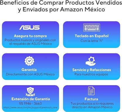 ASUS Laptop Chromebook CX1500 | Intel Celeron 8GB RAM 128 GB | (Garantía y Servicio en México)
