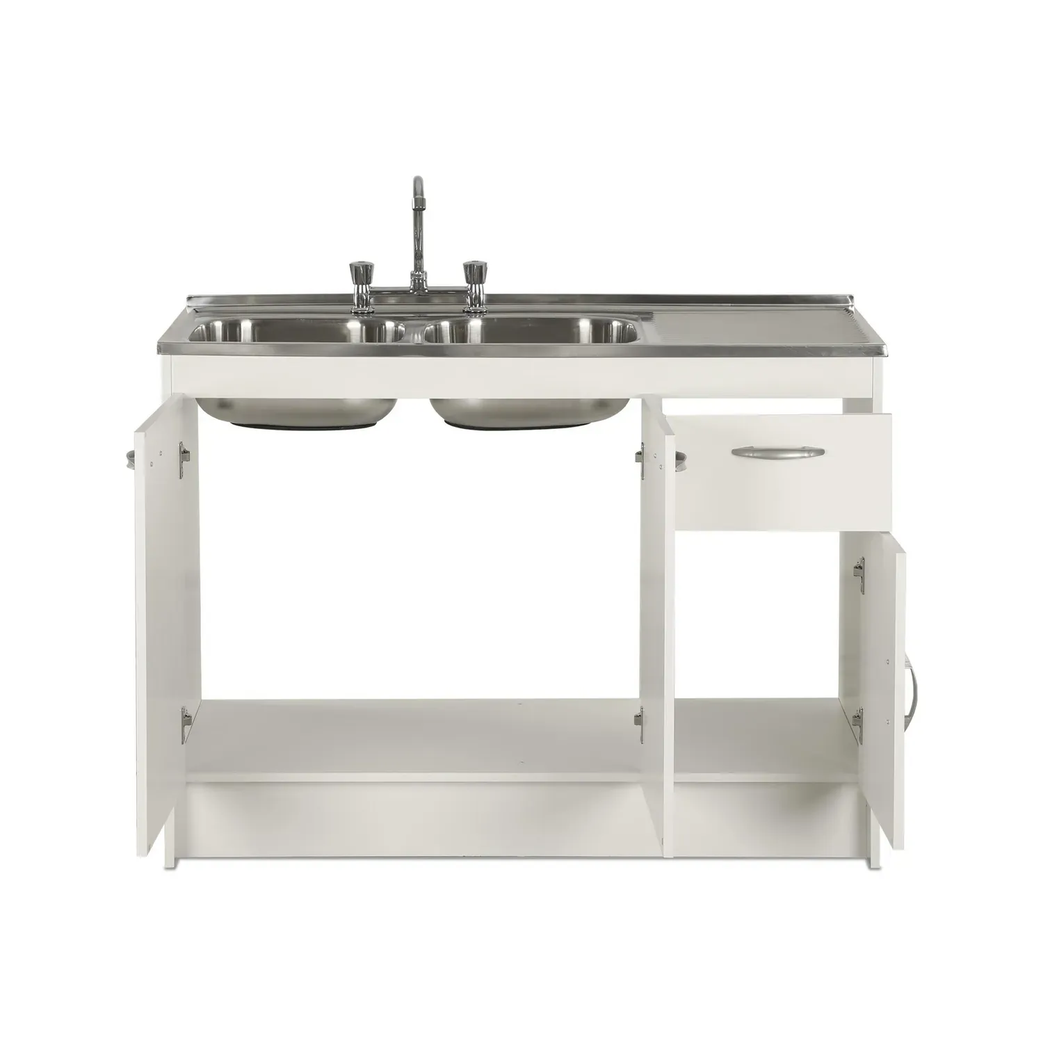 Mueble Cocina con Lavaplato Derecho 120Cm y Grifería