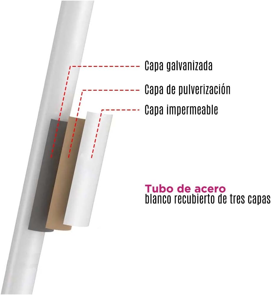 VANLIG Toldo De Uso Rudo 6x3 MTS Carpa para Auto Fiestas Eventos