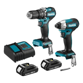 Rotomartillo + Llave Impacto Makita 18v + Linterna + Puntas