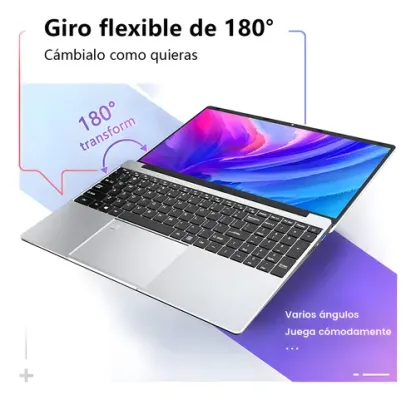 Laptop Mujer Barata 15.6 N5095 16gb Ram 1024gb Ssd Rosa