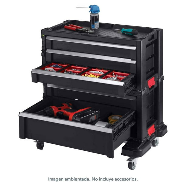Caja de Herramientas Keter Modular con 5 Cajones