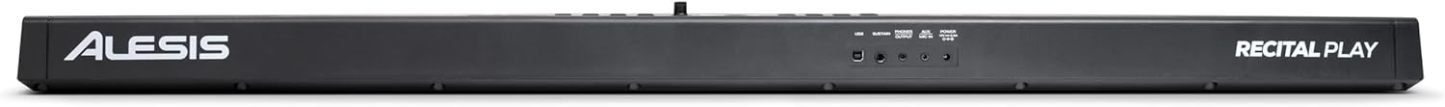 Alesis Melody 61 - Piano eléctrico con 61 teclas, Teclado Musical con altavoces, audífonos, micrófono, soporte para piano, atril y taburete