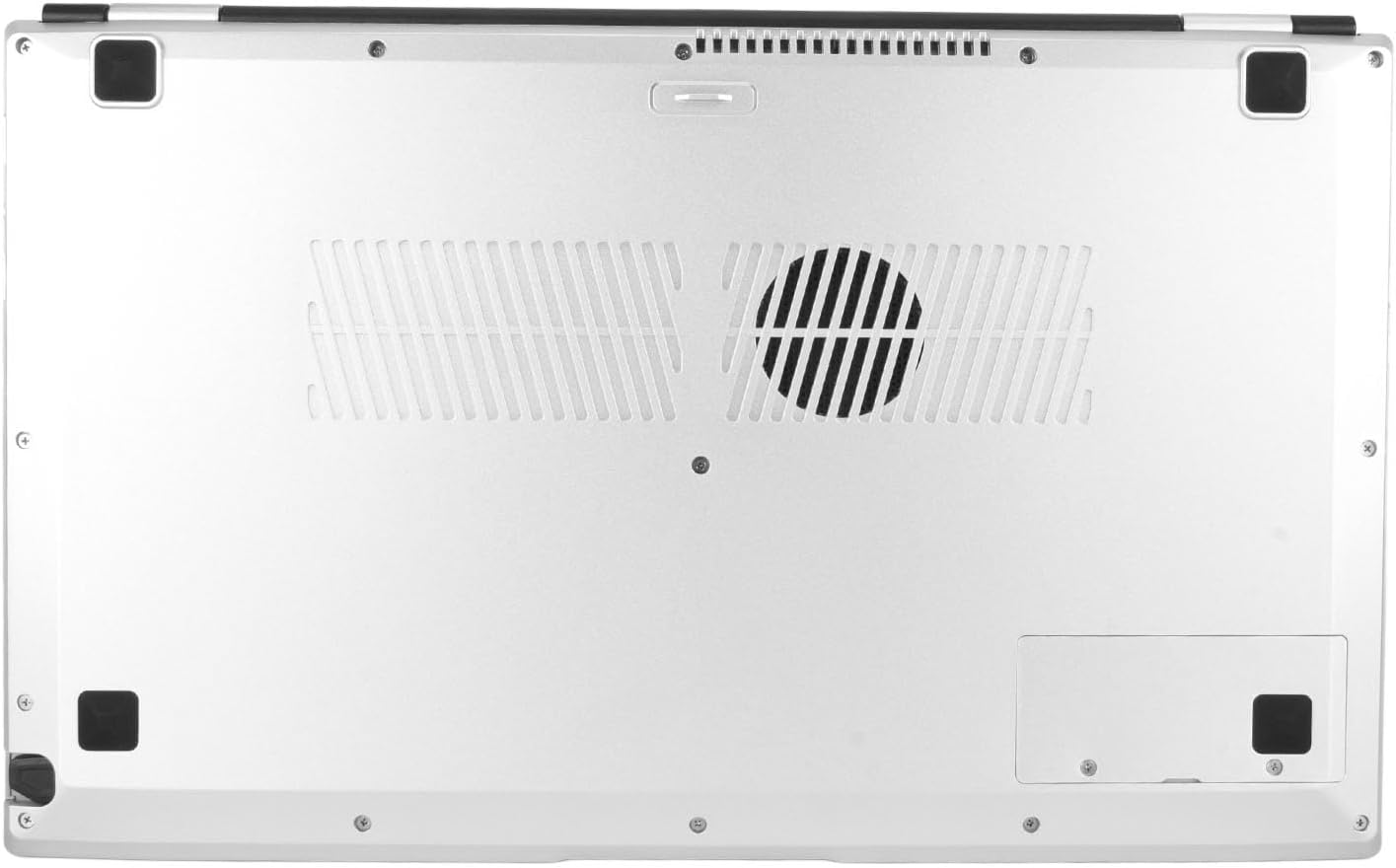 Haofy Laptop de Pantalla Doble, 1280x800 Pantalla Táctil IPS de 7 Pulgadas 16GB HD Laptop Plata Desbloqueo de Huellas Dactilares para Negocios para 11 (16GB+1TB Enchufe de EE. UU.)