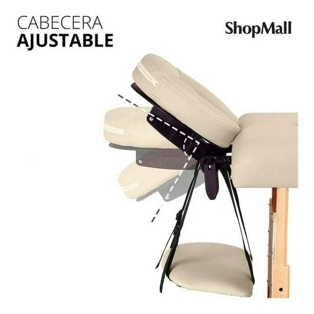 Cama plegable para Masajes Beige ShopMall SM-CAMA-011-BG