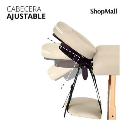 Cama plegable para Masajes Beige ShopMall SM-CAMA-011-BG