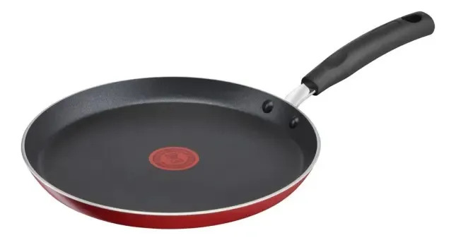 Batería de Cocina T-Fal de 26 piezas, con antiadherente Titanium, base de difusión y termo señal, Supercook Roja, B464SZ84
