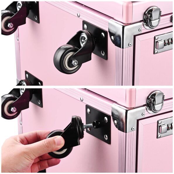 ¡Solo MXN499 por 24 horas! Mesa de manicura con ruedas ¡Estación de maquillaje!