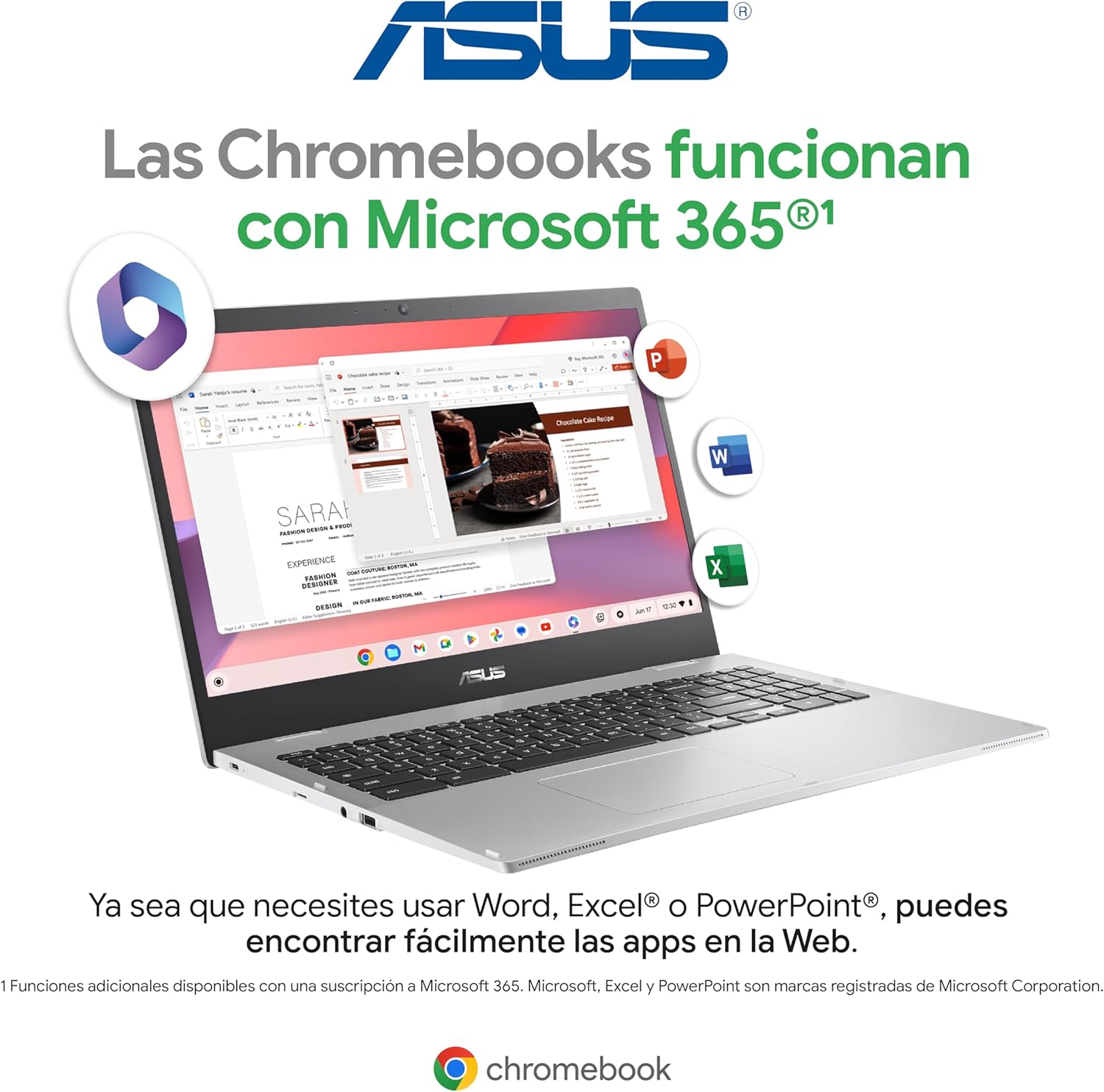 ASUS Laptop Chromebook CX1500 | Intel Celeron 8GB RAM 128 GB | (Garantía y Servicio en México)