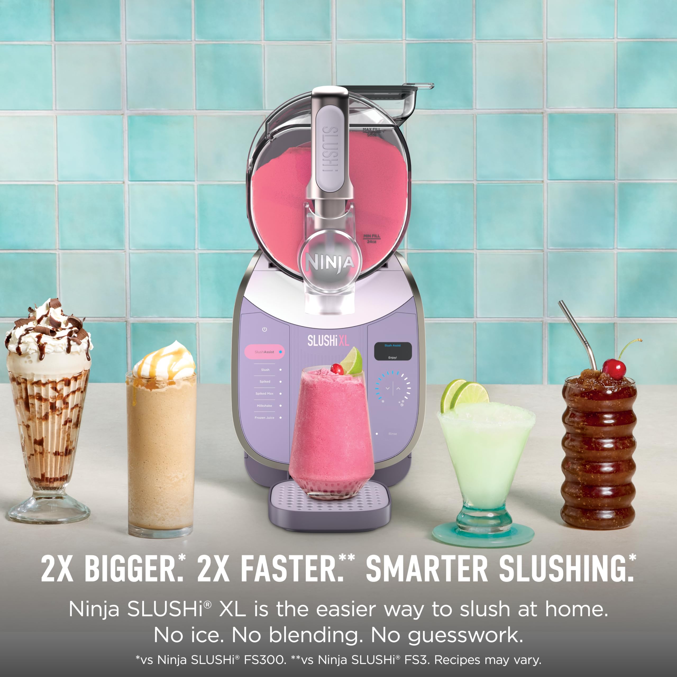Ninja SLUSHi - Fabricante profesional de bebidas | 7+ porciones | Negro |