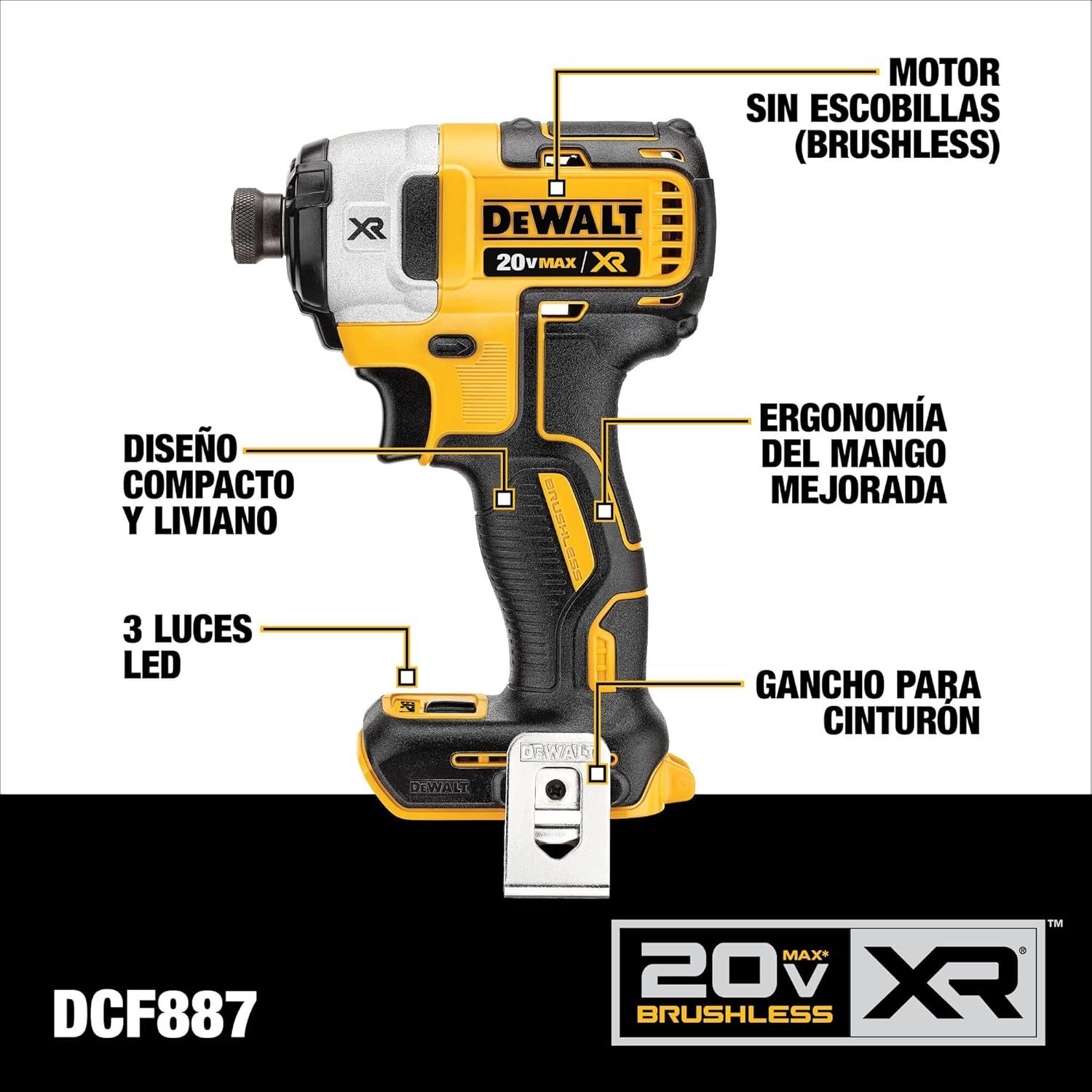 Dewalt Kit De Taladro/Percutor/Atornillador 20V Max Xr DCK2490D2