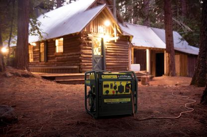 Champion Power Equipment 4250 W Dual Fuel RV Ready Portable Open Frame Inverter Generador con tecnología silenciosa