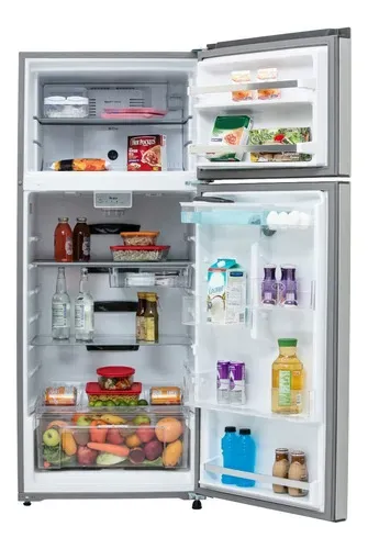 Refrigerador Top Mount Whirlpool 18p³ Xpert Energy Wt1865a Color Plateado