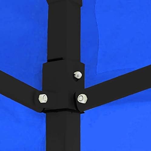 Jardimex Carpa Plegable 3x3 con Paredes Impermeable Ideal para Eventos Camping y Jardin Facil de Armar Resistente Proteccion UV Estructura de Acero Portatil y Ajustable Lona