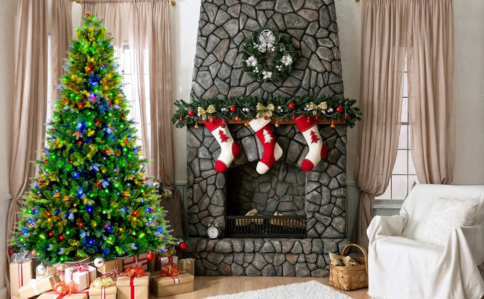 árbol de Navidad giratorio