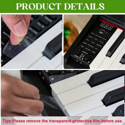 Teclado digital para piano de 88 teclas semiponderado, piano eléctrico de tamaño completo para principiantes, con soporte de partitura, pedal, adaptador de corriente, modo de auriculares,