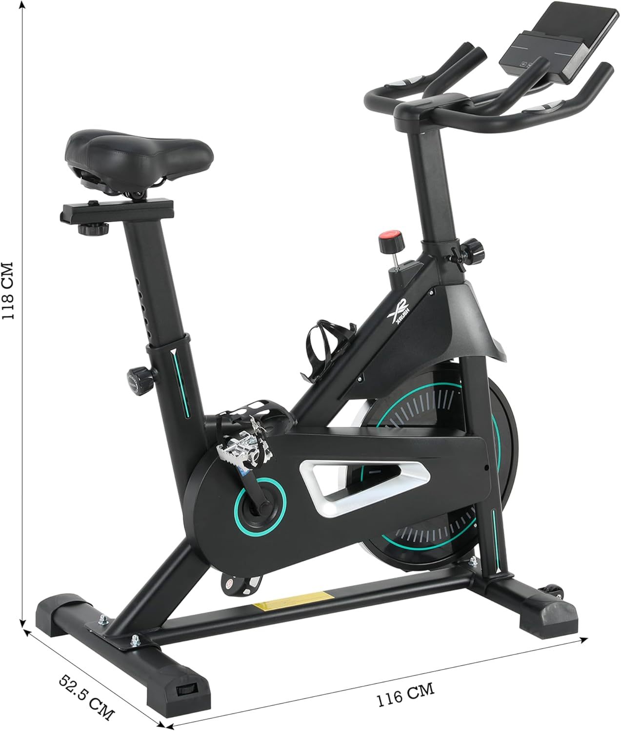 Bicicleta Spinning Kronos: Entrenamiento Intensivo con Tecnología Avanzada, Ajustes Personalizados y Monitoreo Completo para una Experiencia de Fitness Inigualable