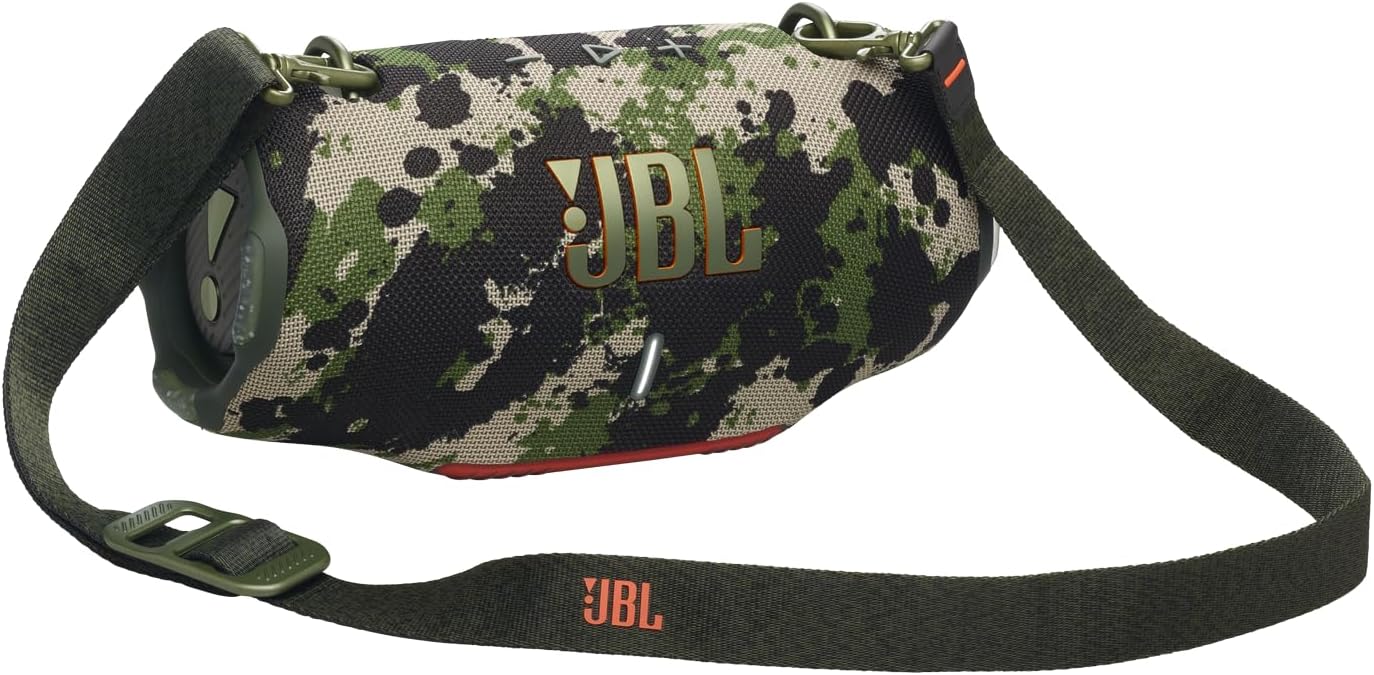 JBL Xtreme 4 Bocina Portátil Bluetooth, Reproducción 24 Horas, Resistente al Agua IP67 - Negro