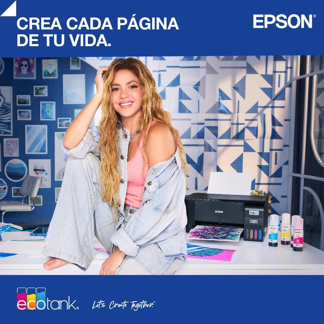 Epson Impresora Multifuncional a Color Inalámbrica con Sistema de Tanque de Tinta EcoTank L6370
