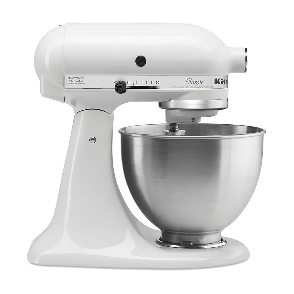 Batidora Classic KitchenAid K45SSWH Clásica 4.2 L Blanca