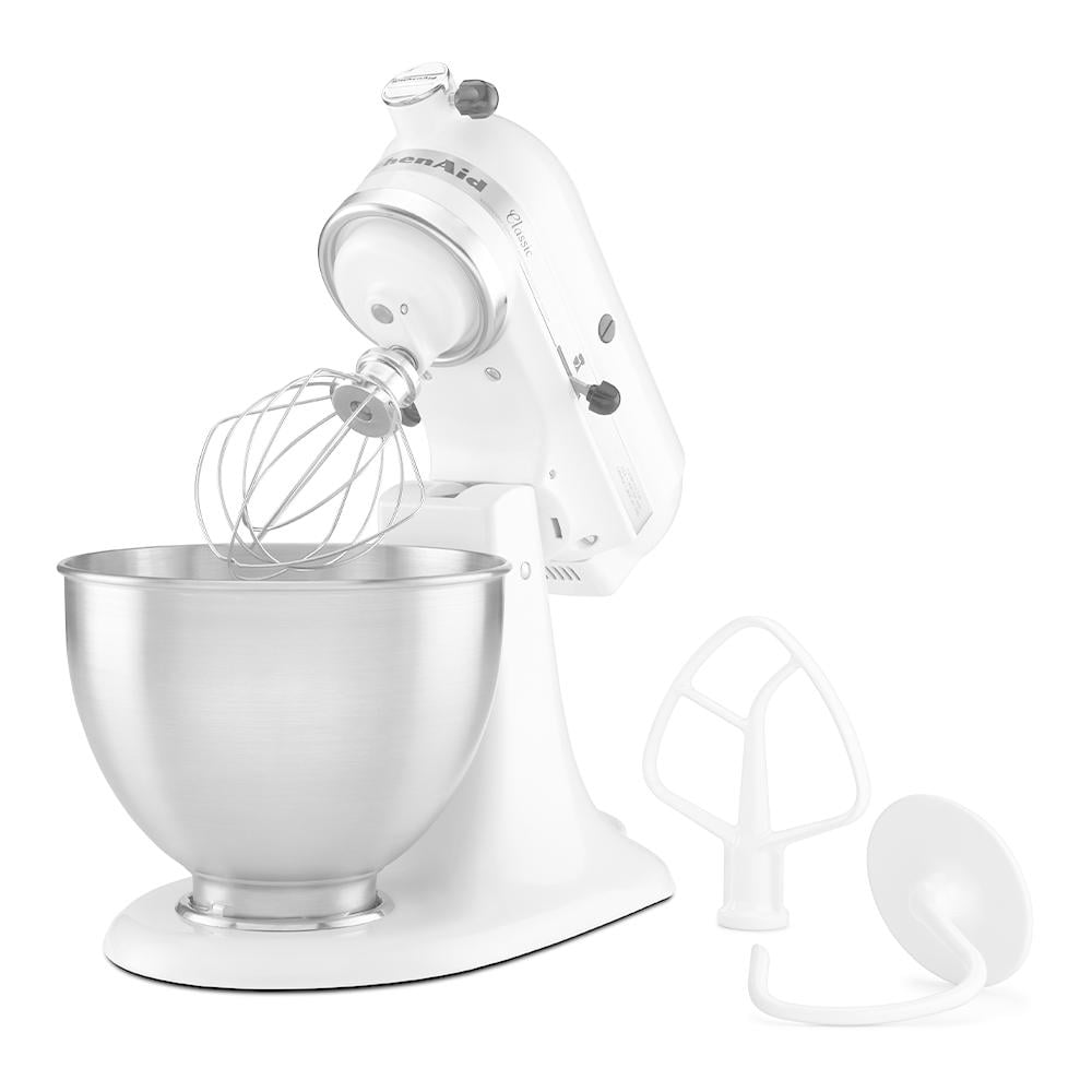 Batidora Classic KitchenAid K45SSWH Clásica 4.2 L Blanca