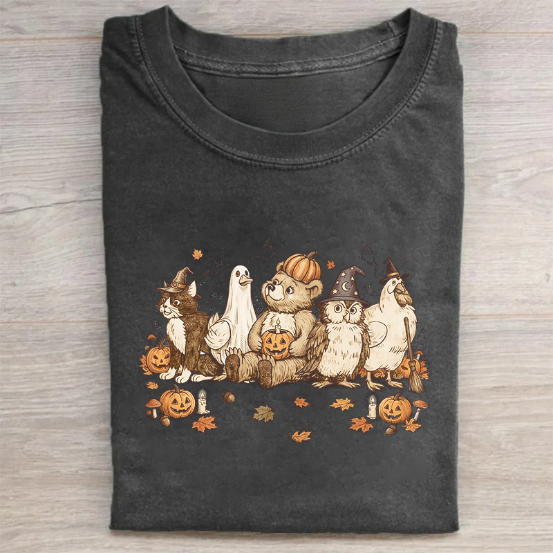 Vintage 90s Halloween Bear T-shirt