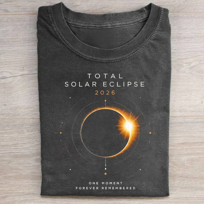 Total Solar Eclipse 2026 T-shirt